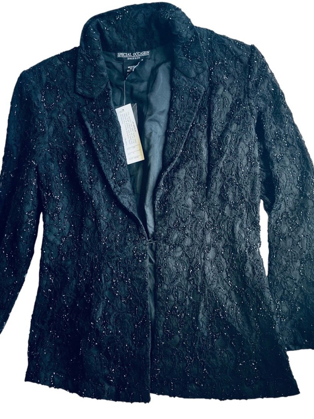 Designer hand sequenced blazer